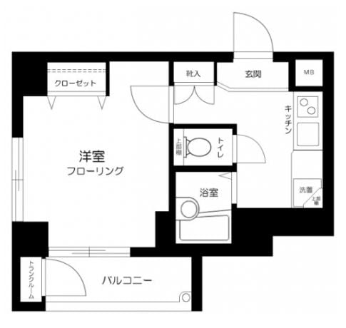 ラ・ピアッツァ麻布十番の物件間取画像