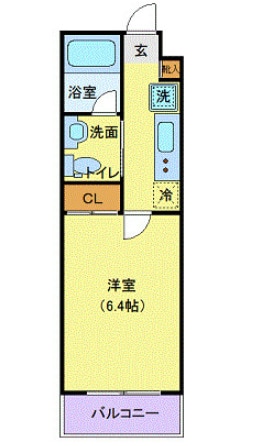 CITY SPIRE東小金井の物件間取画像