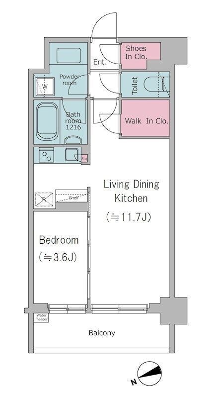 西馬込駅 徒歩10分 1階の物件間取画像