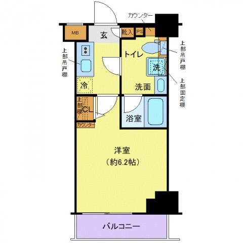 クレヴィスタ綾瀬の物件間取画像