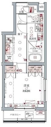 クレヴィスタ板橋本蓮沼の物件間取画像