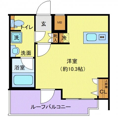 プレール・ドゥーク高井戸の物件間取画像