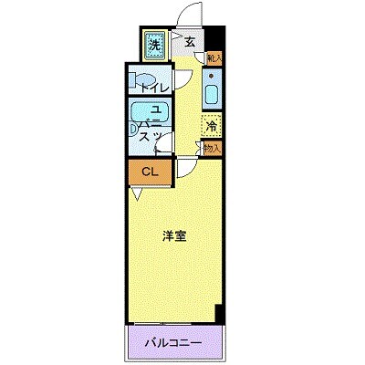 CITY SPIRE国分寺の物件間取画像