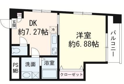 大森山王濱栖鳳の物件間取画像