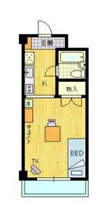 タウンパレスの物件間取画像