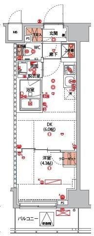 早稲田駅 徒歩10分 3階の物件間取画像