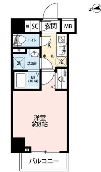 浅草駅 徒歩10分 5階の物件間取画像