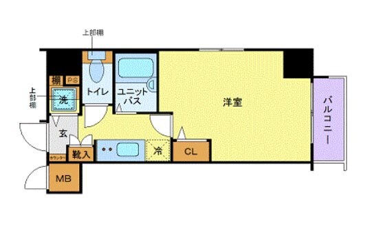 トーシンフェニックス芝浦ベイフォートの物件間取画像