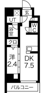 スパシエルクス亀戸の物件間取画像