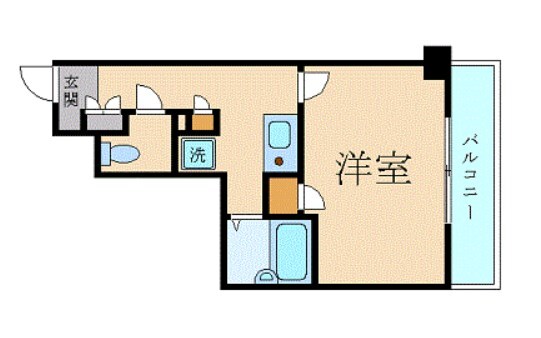 プレール月島RIVAGEの物件間取画像