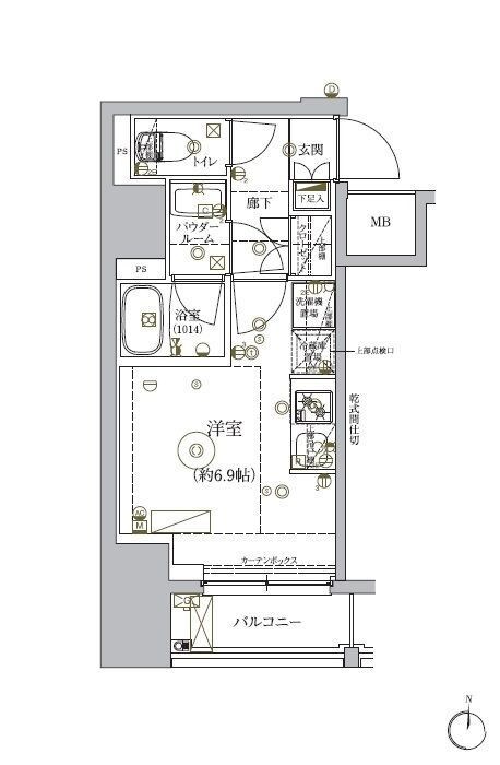ＲＥＬＵＸＩＡ品川西大井の物件間取画像