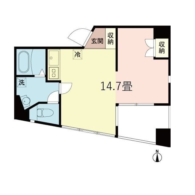 コア大井町の物件間取画像