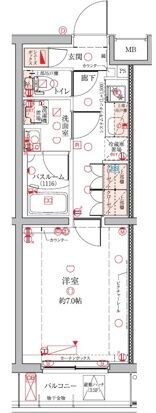 クレヴィスタ久が原の物件間取画像