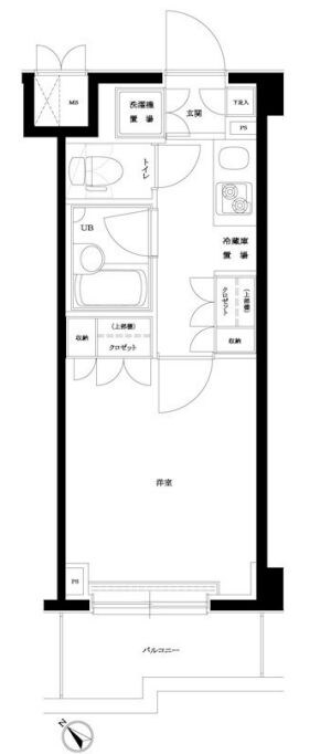 ルーブル目黒不動前の物件間取画像