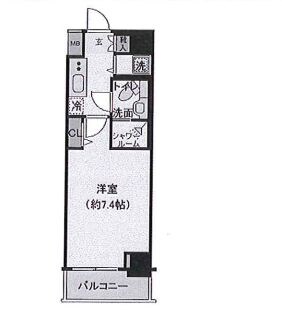 パレステュディオ南青山の物件間取画像