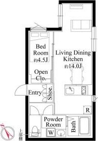 EDIT大森の物件間取画像