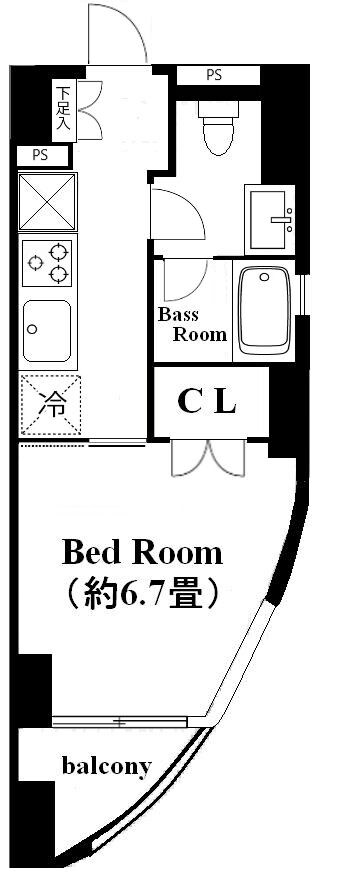 パシフィックコート中延の物件内観写真