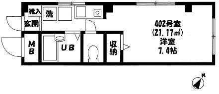 リライアンスコート志村の物件間取画像