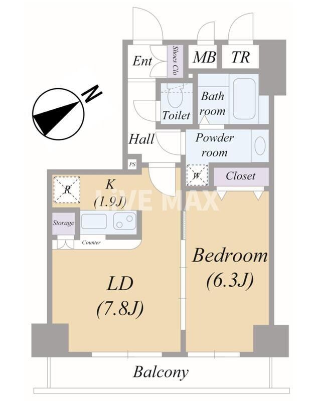 グランド・ガーラ日本橋茅場町の物件間取画像