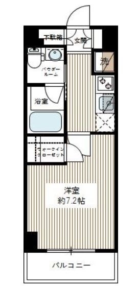 上板橋駅 徒歩9分 4階の物件間取画像