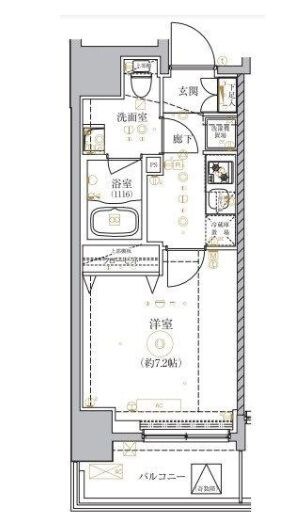 ベルシード大島の物件間取画像