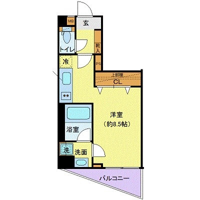 クレヴィスタ板橋ときわ台の物件間取画像