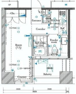 ザ・タワー芝浦の物件間取画像
