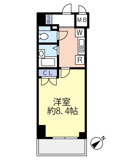 水天宮前駅 徒歩2分 3階の物件間取画像