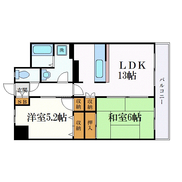 壽ビルの物件間取画像