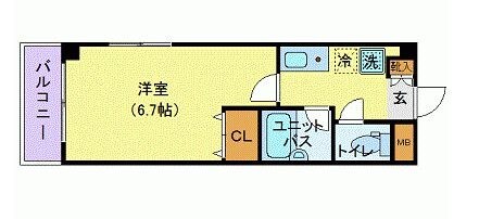 アクシーズⅤの物件間取画像