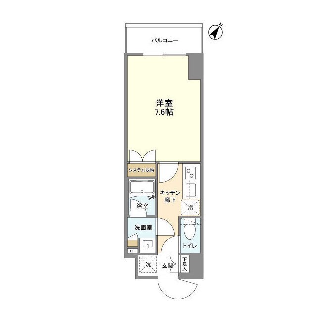 ブランシエスタ浅草千束の物件間取画像
