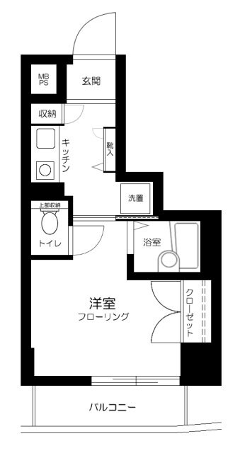 エクセリア白金高輪の物件間取画像