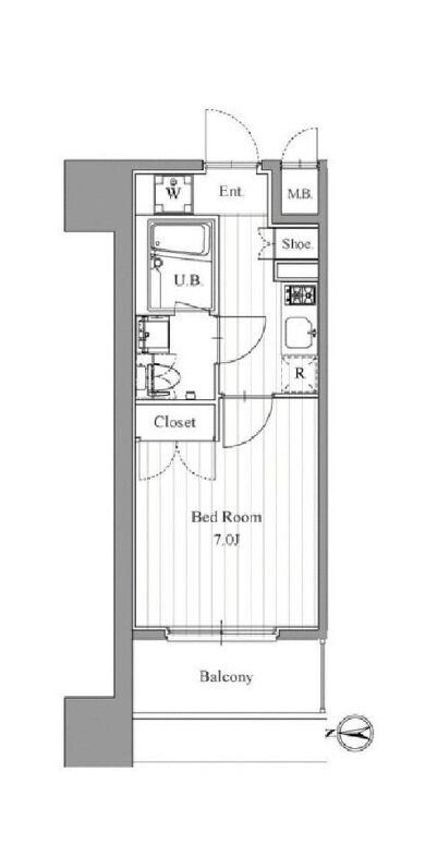 プライマル森下の物件間取画像