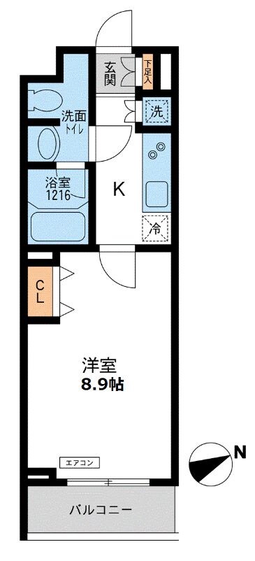 大岡山駅 徒歩11分 1階の物件間取画像