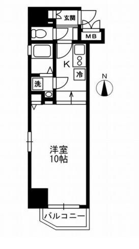 御徒町駅 徒歩4分 3階の物件間取画像