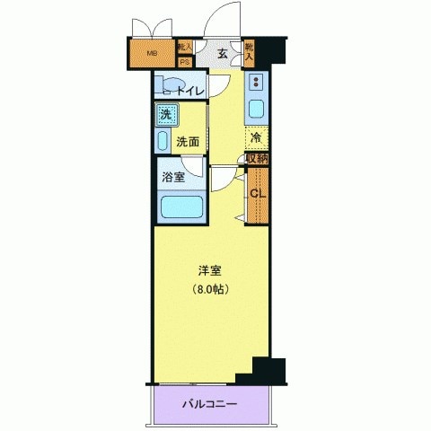 TATSUMIスカイガーデンテラスの物件間取画像