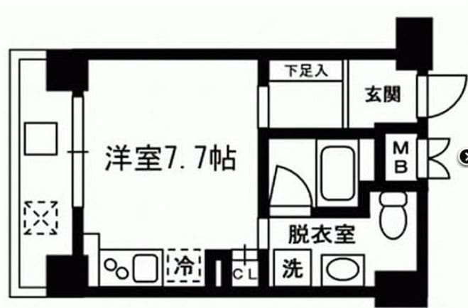 レジディア東日本橋の物件間取画像