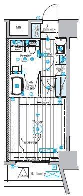リライア東京墨田の物件間取画像