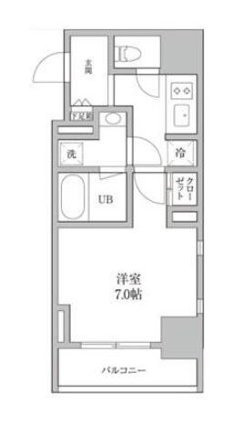 神田駅 徒歩3分 5階の物件間取画像