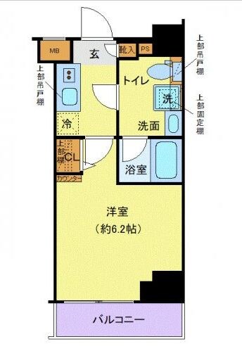 クレヴィスタ綾瀬の物件間取画像