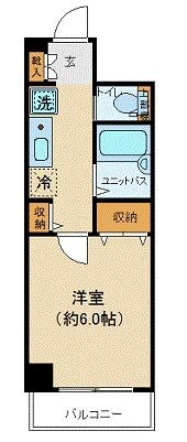 ザ・レジデンス・オブ・トーキョーM23の物件間取画像