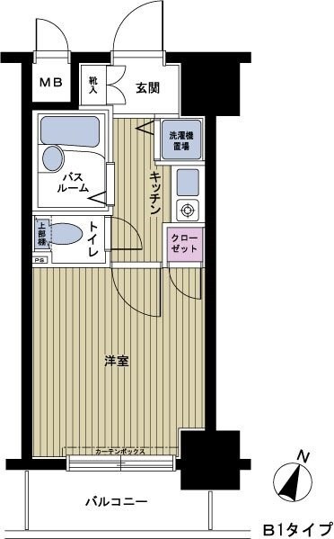 笹塚駅 徒歩3分 4階の物件間取画像