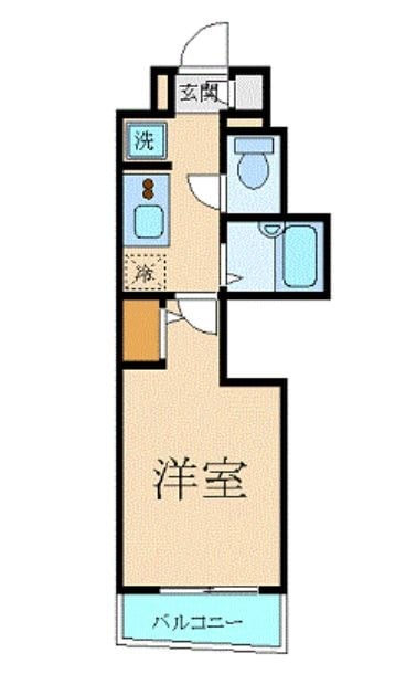 エステムプラザ日本橋弐番館の物件間取画像