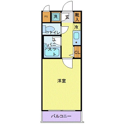 サンテミリオン旗の台の物件間取画像