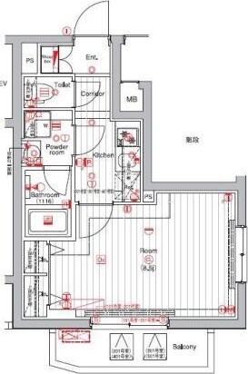 THEHOUSE赤坂檜町の物件間取画像
