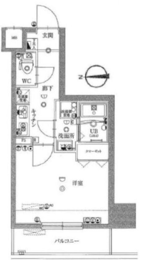 西台駅 徒歩2分 3階の物件間取画像