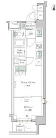 亀戸駅 徒歩7分 4階の物件間取画像