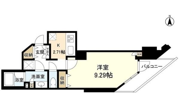 旗の台駅 徒歩5分 2階の物件間取画像