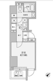 赤坂駅 徒歩3分 11階の物件間取画像