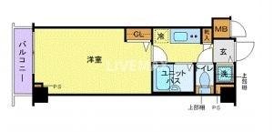 トーシンフェニックス日本橋兜町参番館の物件間取画像